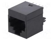 Connector: RJ45; socket; PIN: 8; Cat: 5; 8p8c; THT; straight ENCITECH