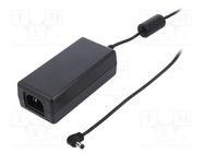 Power supply: switched-mode; 24VDC; 2.7A; Out: 5,5/2,1; 65W; 0÷40°C ESPE