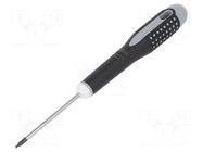 Screwdriver; hex key,spherical; HEX 1.5mm; ERGO® BAHCO
