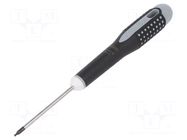 Screwdriver; hex key,spherical; HEX 1.5mm; ERGO® BAHCO
