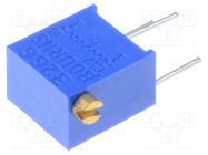 Potentiometer: mounting; multiturn; 1MΩ; 250mW; ±10%; linear; THT BOURNS