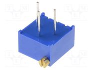 Potentiometer: mounting; multiturn; 5kΩ; 500mW; THT; ±10%; linear BOURNS