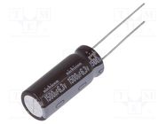 Capacitor: electrolytic; low ESR; THT; 1500uF; 6.3VDC; Ø10x25mm NICHICON