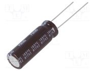 Capacitor: electrolytic; low ESR; THT; 120uF; 80VDC; Ø10x30.5mm NICHICON