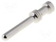 Contact; male; copper alloy; silver plated; 1.5mm2; crimped; 16A HARTING
