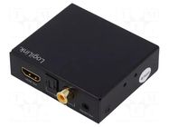 Splitter; Support: HDCP; black; Input: HDMI socket LOGILINK