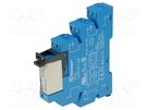 Relay: interface; DPDT; Ucoil: 24VAC,24VDC; 8A; 8A/250VAC; 8A/30VDC FINDER