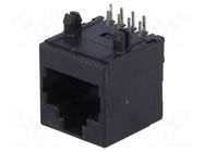 Connector: RJ45; socket; PIN: 8; Cat: 5; 8p8c; THT; angled ENCITECH