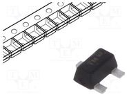 Transistor: P-MOSFET; unipolar; -20V; -0.76A; 313mW; SC89 ONSEMI