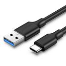 Ugreen cable USB 3.0 - USB Type C 1m 3A cable black (20882), Ugreen
