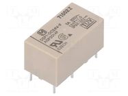 Relay: electromagnetic; SPST-NO + SPST-NC; Ucoil: 24VDC; DSP PANASONIC