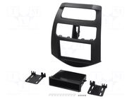 Radio frame; Chevrolet; 2 DIN; black ACV