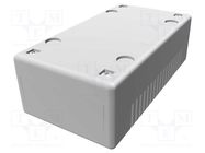 Enclosure: multipurpose; X: 65mm; Y: 120mm; Z: 40mm; MB; polystyrene HAMMOND