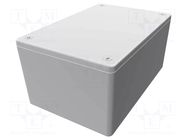 Enclosure: multipurpose; X: 83mm; Y: 123mm; Z: 59mm; 1591XX; ABS; grey HAMMOND