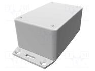 Enclosure: multipurpose; X: 56mm; Y: 85mm; Z: 40mm; 1591; ABS; grey HAMMOND