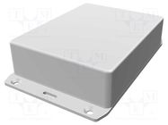 Enclosure: multipurpose; X: 94mm; Y: 121mm; Z: 34mm; 1591; ABS; grey HAMMOND