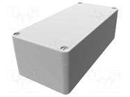 Enclosure: multipurpose; X: 75mm; Y: 160mm; Z: 55mm; 1590ZGRP; grey HAMMOND