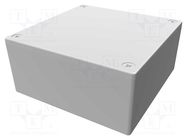 Enclosure: multipurpose; X: 92mm; Y: 92mm; Z: 42mm; 1590W; aluminium HAMMOND