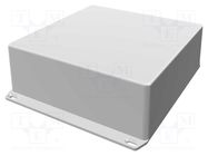 Enclosure: multipurpose; X: 188mm; Y: 188mm; Z: 63mm; 1590; aluminium HAMMOND