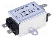 Filter: anti-interference; 250VAC; Cx: 15nF; Cy: 2.2nF; 0.4mH SCHURTER
