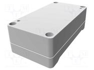 Enclosure: multipurpose; X: 65mm; Y: 120mm; Z: 40mm; 1555; grey HAMMOND