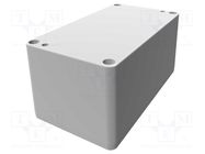 Enclosure: multipurpose; X: 65mm; Y: 115mm; Z: 55mm; 1550Z; aluminium HAMMOND