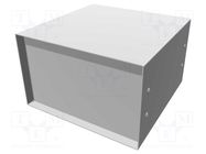 Enclosure: with panel; vented; 1458; X: 203mm; Y: 203mm; Z: 127mm HAMMOND