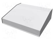 Enclosure: desktop; 1456; X: 254mm; Y: 211mm; Z: 76mm; aluminium; blue HAMMOND