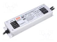 Power supply: switching; LED; 201.6W; 48÷96VDC; 2.1A; 100÷305VAC MEAN WELL