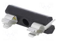 Fuse holder; THT; 6.3x32mm; 6.3A; Pitch: 37.5mm; Plating: tinned SCHURTER