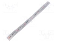 Ruler; figures horizontally arranged,self-adhesive; W: 11mm ELESA+GANTER