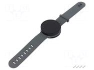 Enclosure: multipurpose; Z: 13mm; black; SUI-TEK; Ø: 47mm; Kit: strap TEKO
