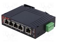 Switch Ethernet; Number of ports: 5; 10÷30VDC; RJ45; IP30 RED LION
