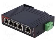 Switch Ethernet; Number of ports: 5; 10÷30VDC; RJ45; IP30 RED LION