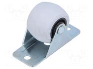 Reel; Ø: 32mm; H: 37mm; 40kg; rubber; Bearing: slide; -20÷80°C COLSON