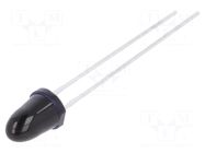 IR transmitter; 5mm; 860nm; black; 550mW; 5°; 1.5÷2.4VDC; THT; 100mA ams OSRAM