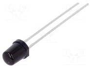 IR transmitter; 5mm; 860nm; black; 55mW; 30°; 1.5÷2.4VDC; THT; 100mA ams OSRAM