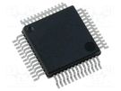 IC: microcontroller 8051; Interface: I2C,SPI,UART; LQFP52 Analog Devices