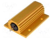 Resistor: wire-wound; with heatsink; screw; 47Ω; 100W; ±5% TE Connectivity