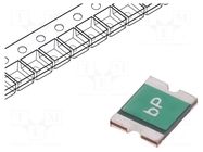 Fuse: PTC polymer; 750mA; Imax: 100A; SMD; 0ZCH; 1210 BEL FUSE