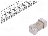 Fuse: fuse; 250mA; 125VAC; 125VDC; quick blow; ceramic; SMD; 0679L BEL FUSE