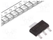 Thyristor; 400V; Ifmax: 0.8A; 0.5A; Igt: 12uA; SOT223; SMD; reel,tape 