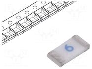 Fuse: fuse; 6A; 125VAC; 63VDC; quick blow; ceramic; SMD; C1F; 1206 BEL FUSE