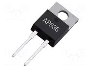Resistor: thick film; THT; TO220; 100mΩ; 35W; ±5%; -65÷150°C ARCOL