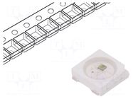 Programmable LED; RGB; SMD; 5050,PLCC4; 5x5x1.6mm; DMX 512 WORLDSEMI