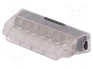 Quick splice; 24A; 450V; spring clamp; Contacts: copper; ways: 1 ELECTRO TERMINAL