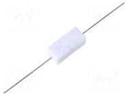 Resistor: wire-wound; cement; THT; 3.3kΩ; 5W; ±5%; Ø0.8x35mm ROYALOHM