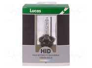 Filament lamp: automotive; PK32d-2; transparent; 85V; 35W; LLD LUCAS