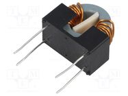 Inductor: wire; THT; 1mH; 6.3A; 15mΩ; 230VAC; 12.7x15mm; -20÷50% FERYSTER