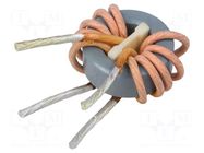 Inductor: wire; THT; 470uH; 230VAC; 50A; 1mΩ; 21x12mm; -20÷50%; 10kHz FERYSTER